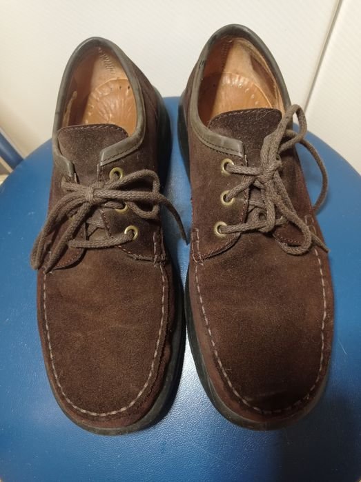 Herren Sioux Stiefel Braun Wildleder 42