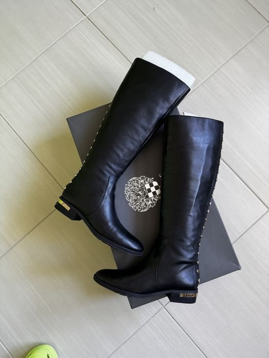 Женские Vince Camuto Чоботы Чёрные Кожа 38