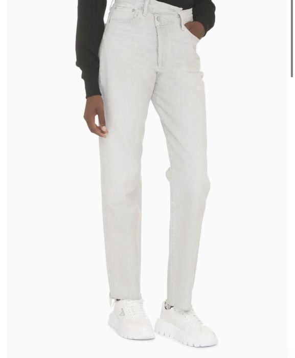 Donna Agolde Jeans Grigio 34