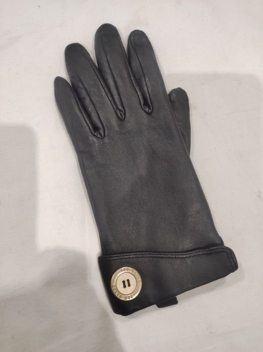 Унисекс Ted Baker Перчатки Чёрные Кожа 7
