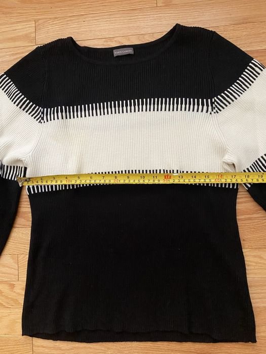 Men Vince Sweater Black Cotton 40