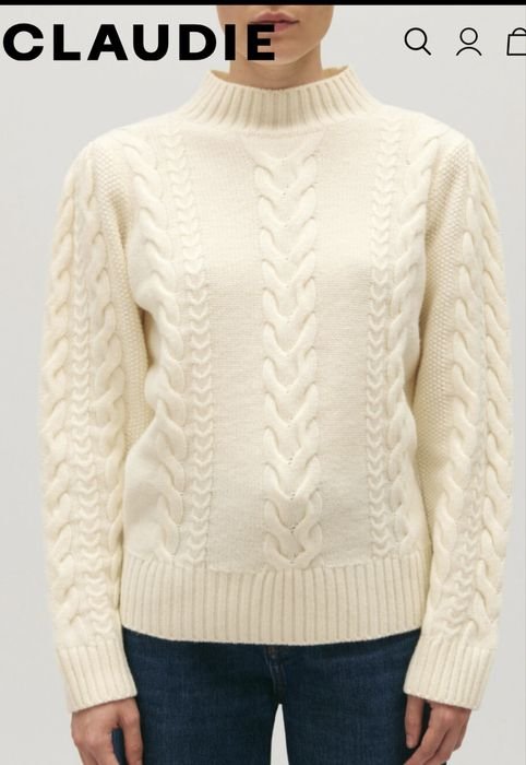 Homme Claudie Pierlot Pull Beige 36