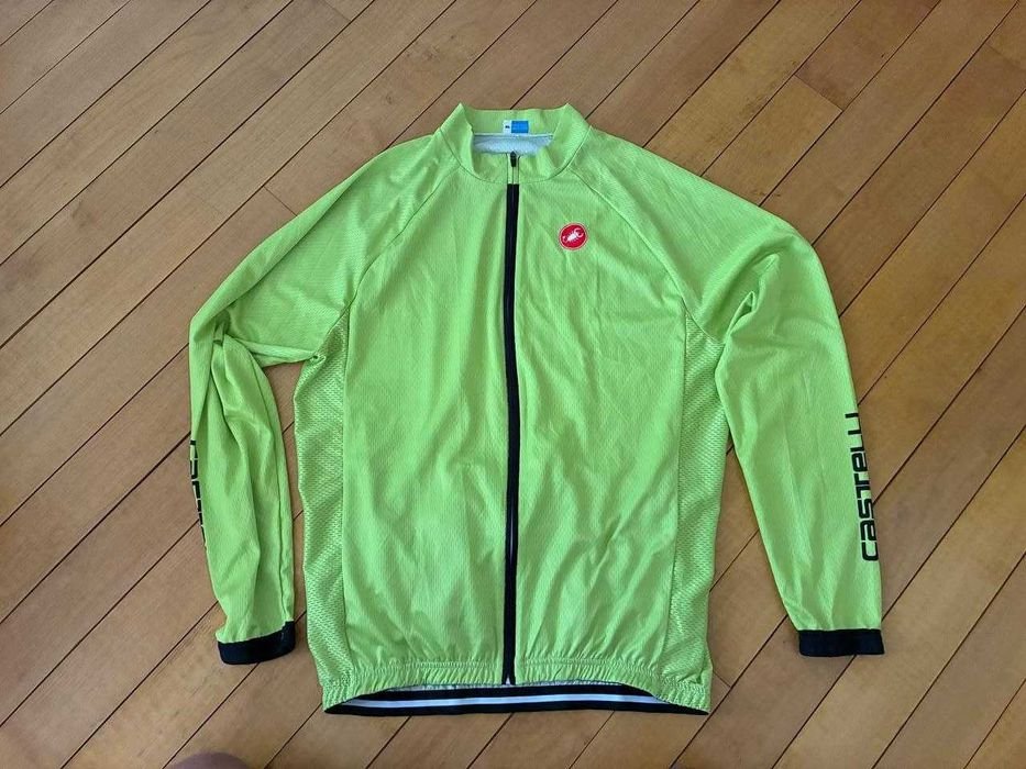 Homme Castelli Jersey Vert Polyester 42