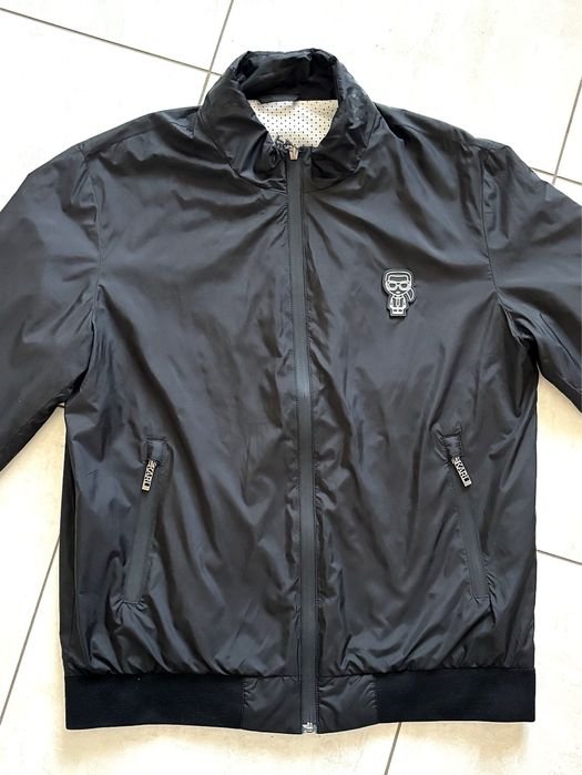 Herren Karl Lagerfeld Jacke Schwarz 40