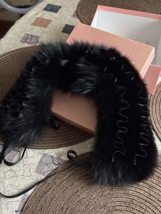 Женский Blugirl Blumarine Хутряной Комир Чёрный 38