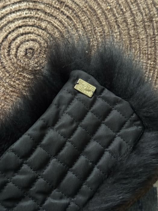 Женский Blugirl Blumarine Хутряной Комир Чёрный 38