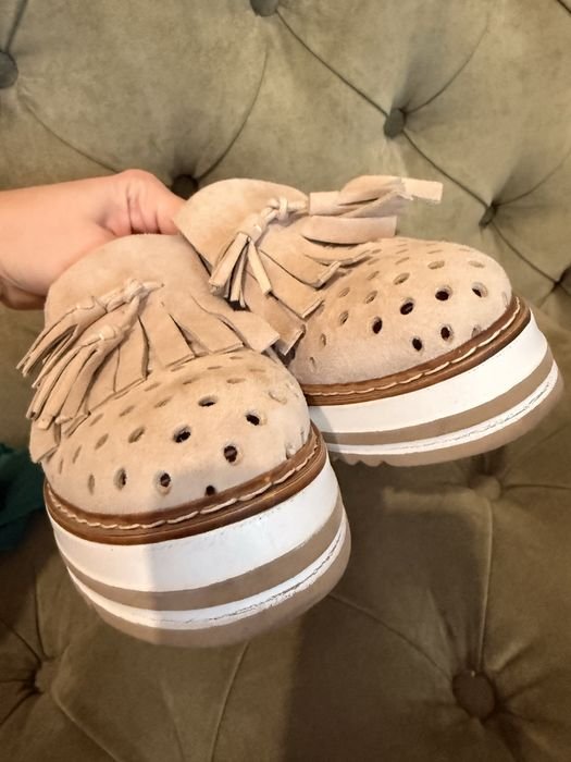 Женские Marc Cain Лоферы Бежевый Кожа 38