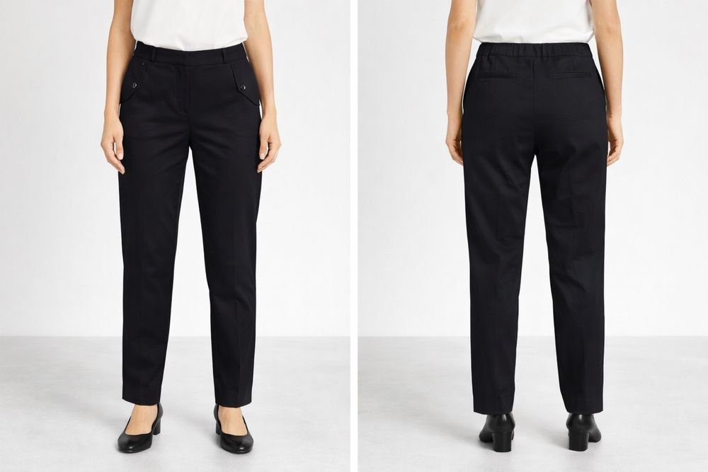 Herren Brax Hose Schwarz