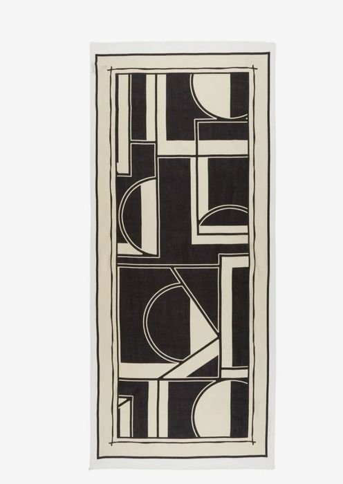 Унисекс Marc O'Polo Шарф Бежевый Лиоцелл Хлопок