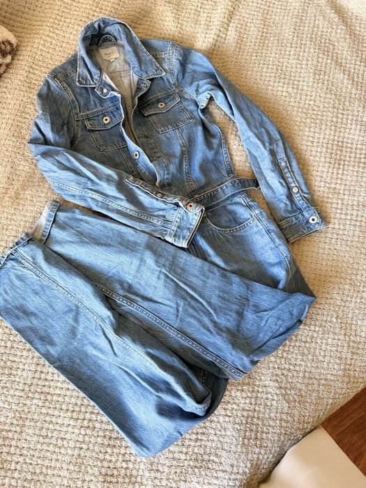 Женский Pepe Jeans Комбинезон Синий Деним 34