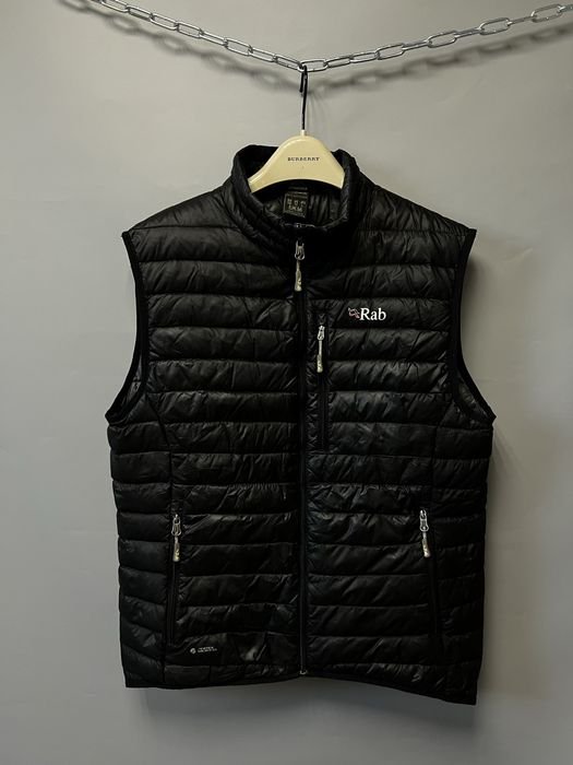 Мужской Rab Жилетка Чёрная 38