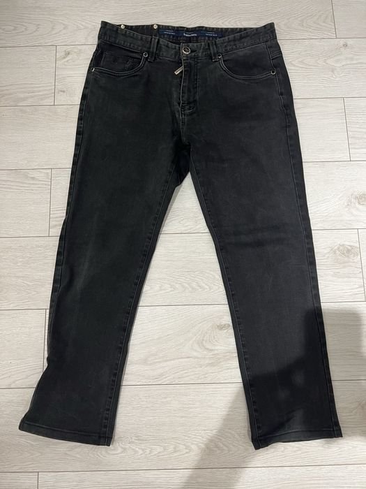Herren Stefano Ricci Jeans Schwarz 34