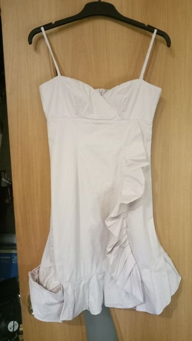 Женское Red Valentino Платье Розовое Хлопок 34