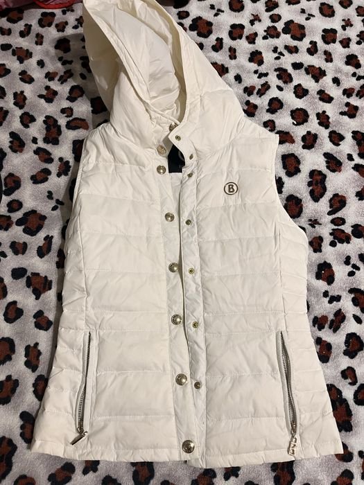 Мужской Bogner Жилет Белый 34