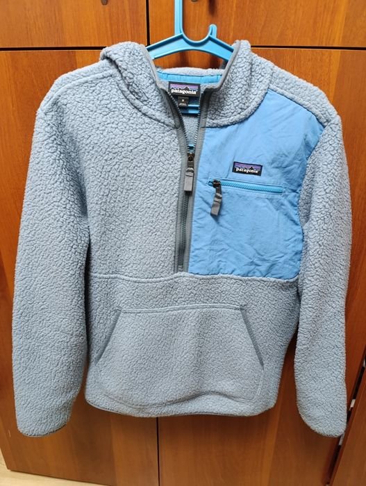 Мужской Patagonia Флиска Синяя Шерпа 38