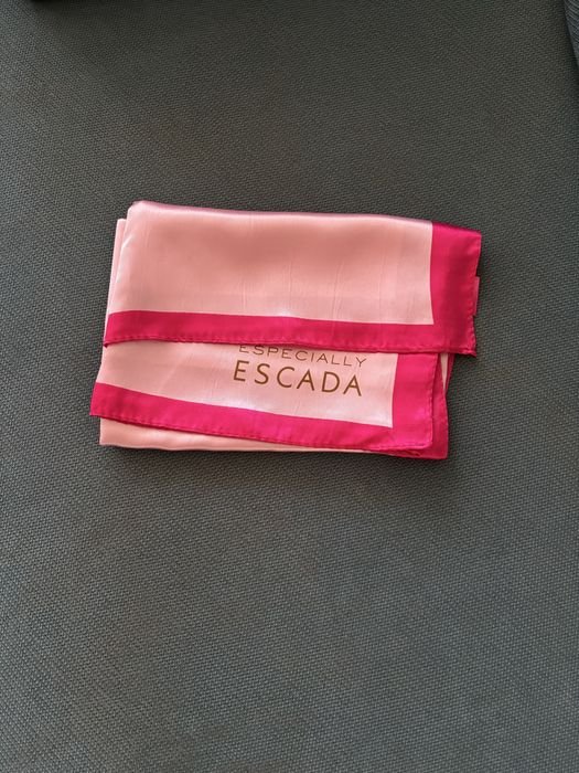 Unisex Escada Schal Seidensatin 100x100cm