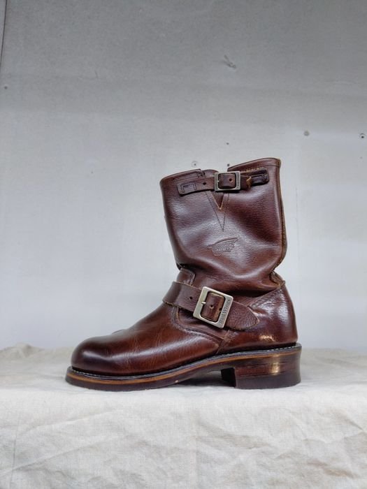 Donna Red Wing Stivali Ingegnere Marrone Pelle 38