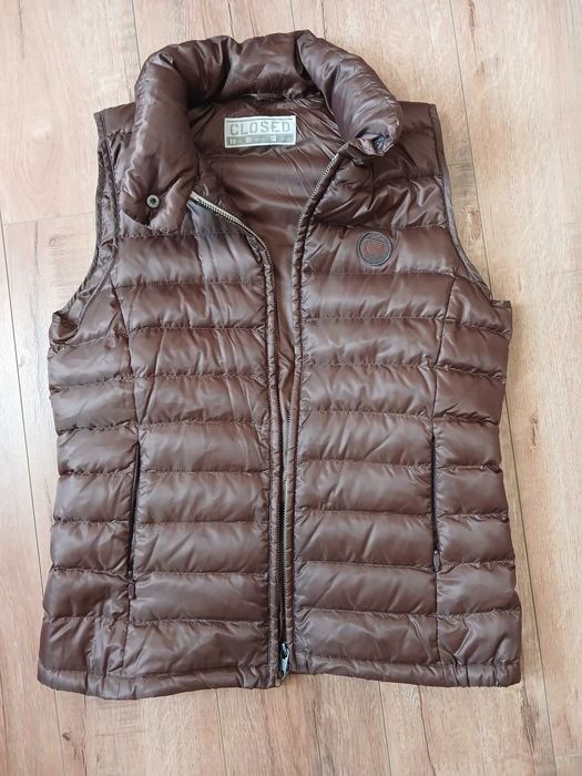 Femme Closed Gilet Blanc Duvet 36