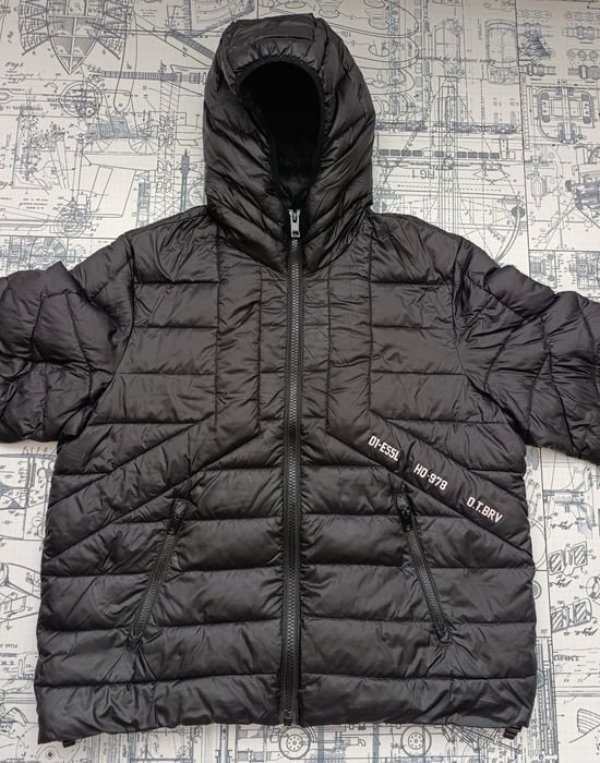 Мужской Diesel Куртка Чёрный 40