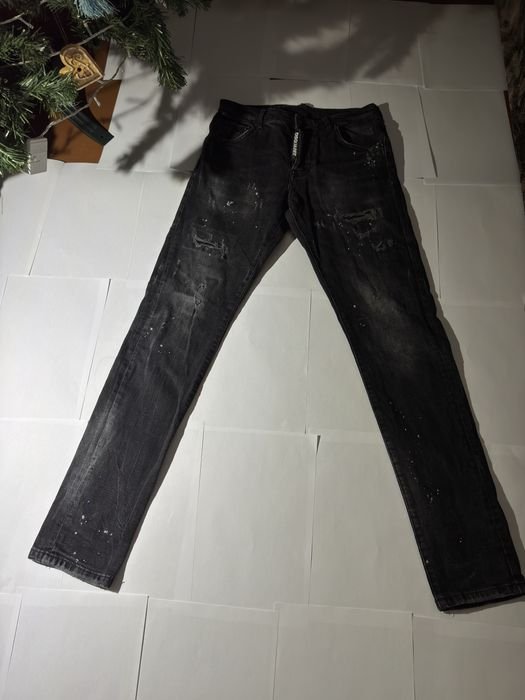 Herren dsquared2 Jeans Schwarz Denim 32
