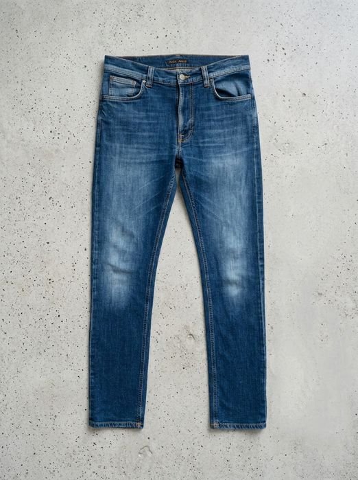 Damen Nudie Jeans Jeans Marineblau Denim 38