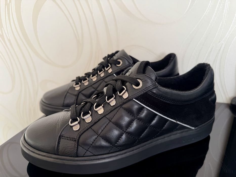 Мужские Baldinini Ботинки Чёрный 42