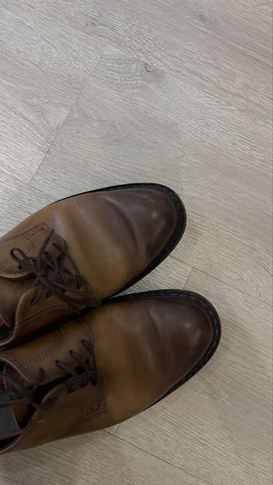 Homme Mephisto Talons Marron Cuir 43