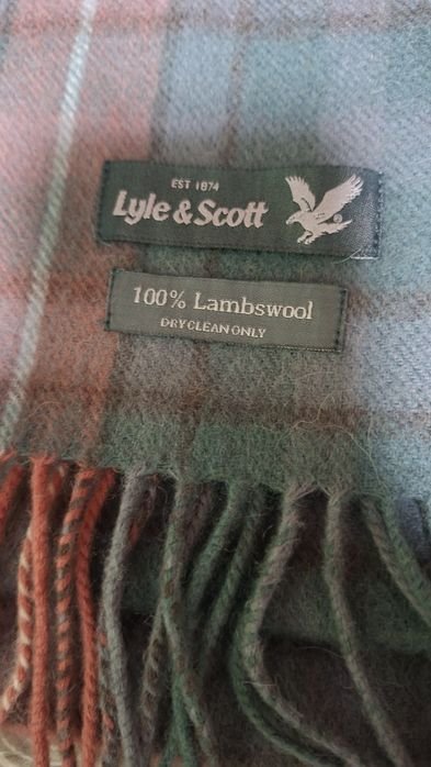 Унисекс Lyle Scott Шарф В клетку