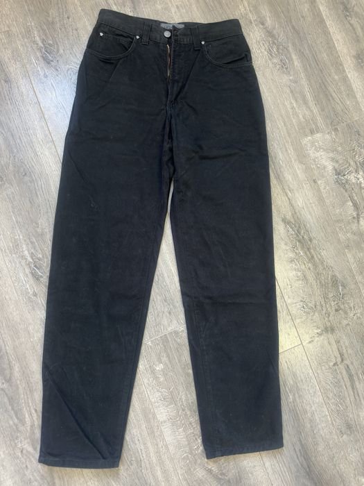 Men Versace Trousers Black 32