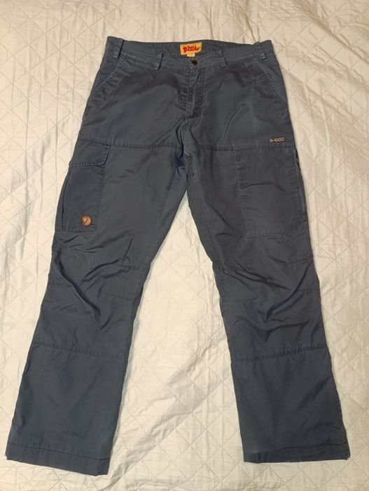 Men Fjällräven Trousers Grey 32