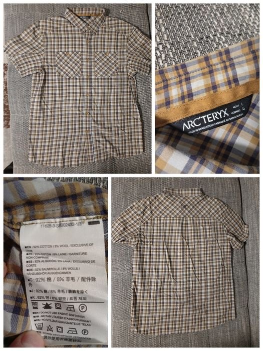 Мужская Arc'teryx Сорочка Разноцветная L