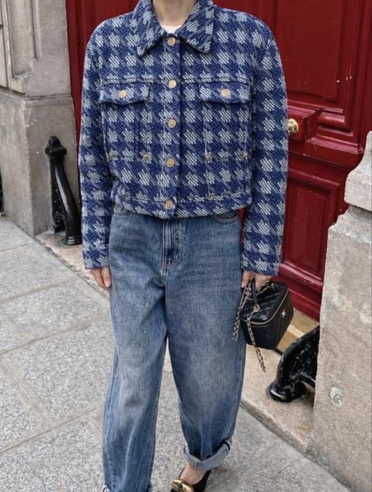 Women Sandro Paris Blazer Navy 40