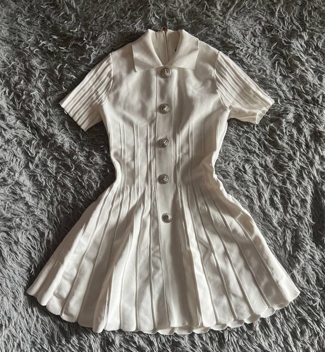 Женский Balmain Платье Белый