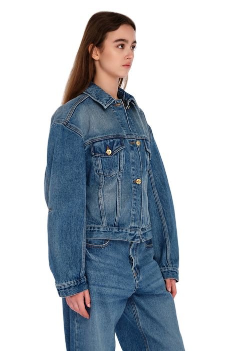 Damen Jacquemus Jeansjacke Marineblau 38