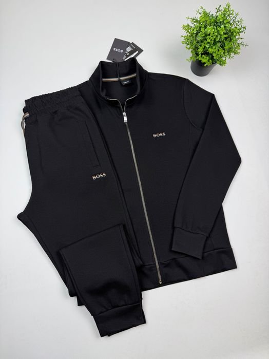 Men Hugo Boss Suit Black