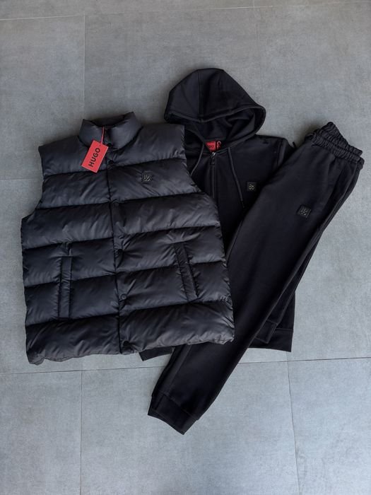 Men Hugo Boss Suit Black