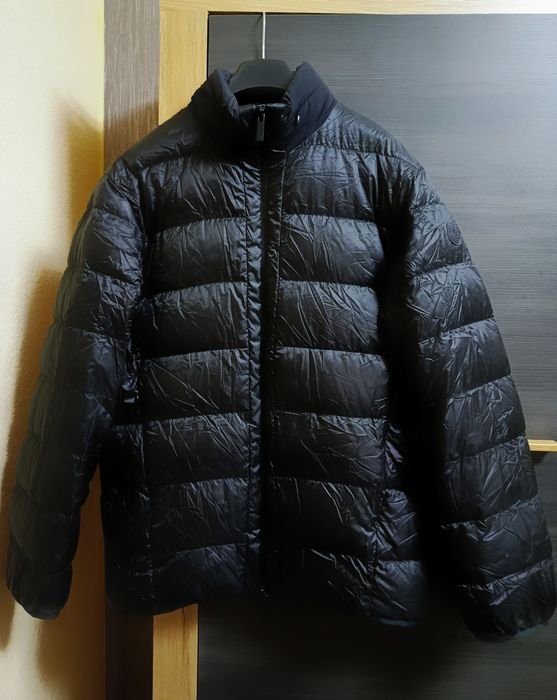 Homme Moncler Veste Noire Duvet 40