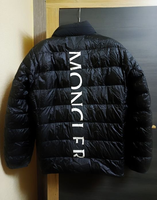 Homme Moncler Veste Noire Duvet 40