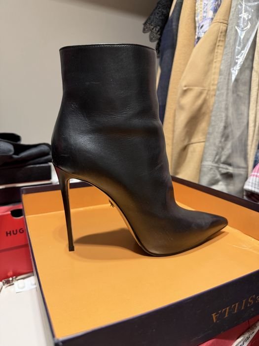 Femme Le Silla Bottines Noires 39