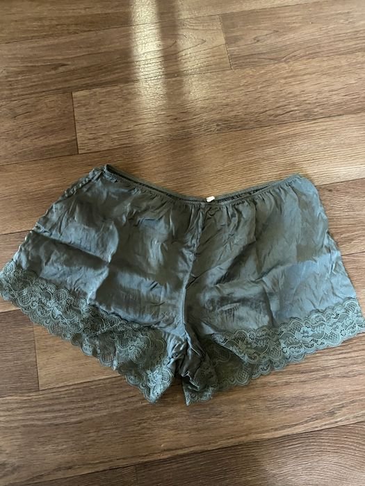 Damen Intimissimi Shorts Grün Seide 36