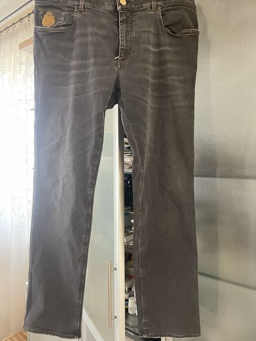 Мужские Billionaire Джинсы Серый 56