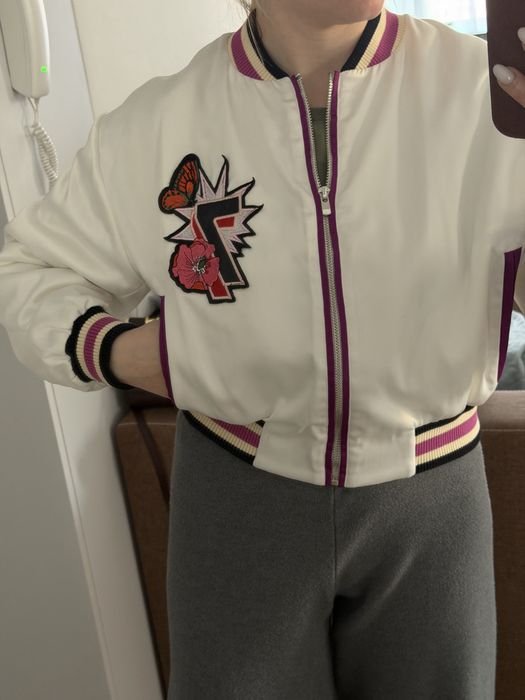 Женский Maje Бомбер Многоцветный 36