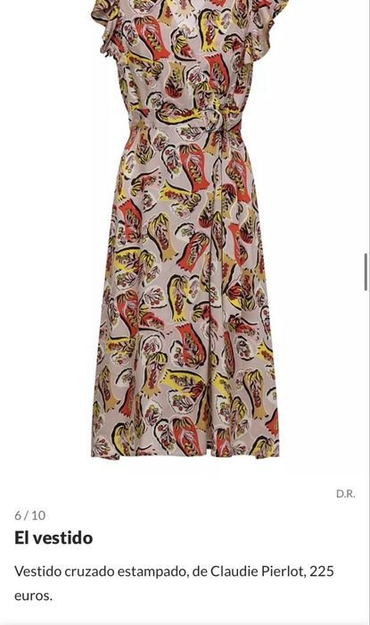 Femme Claudie Pierlot Robe Multicolore
