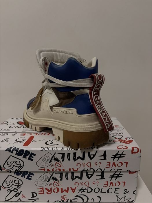 Uomo Dolce&Gabbana Stivali Multicolore Pelle 41