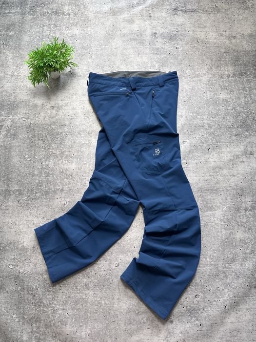 Men Salomon Trousers Navy M-L