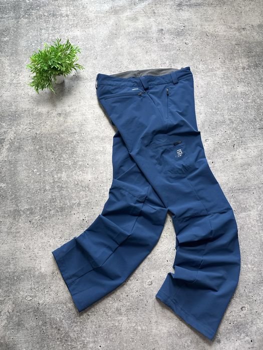 Men Salomon Trousers Navy M-L