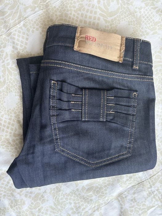 Femme Red Valentino Jeans Gris 36
