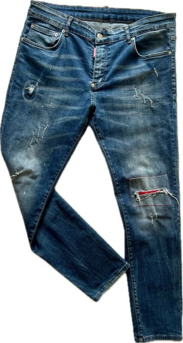 Men DSQUARED2 Jeans Navy Denim Other