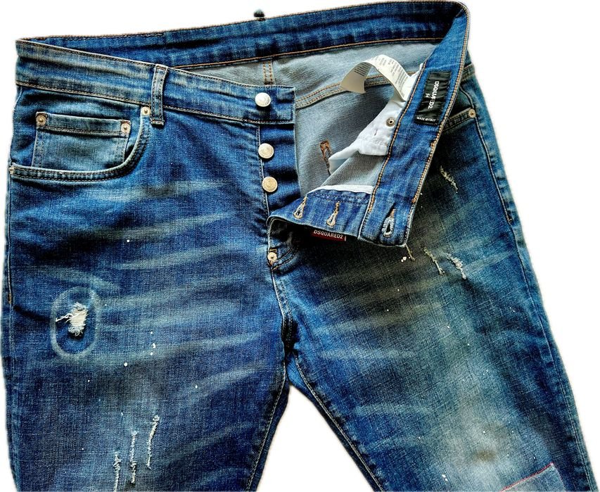 Men DSQUARED2 Jeans Navy Denim Other