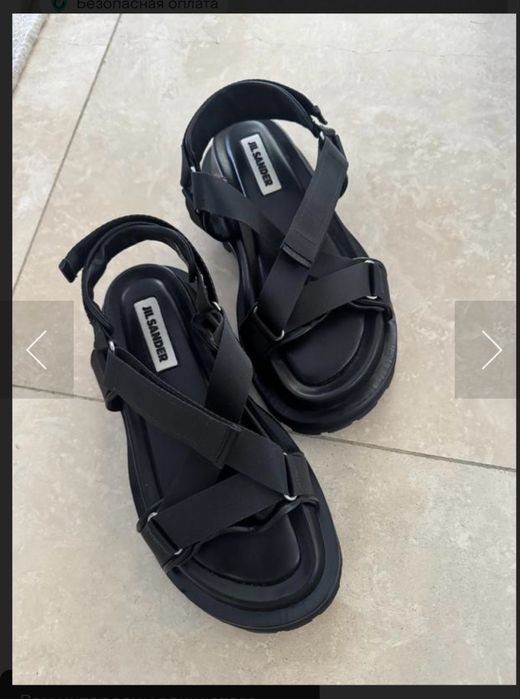 Женские Jil Sander Туфли Кожаные 36